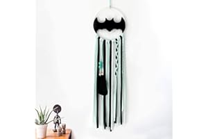 KHOYIME Large Dreamcatcher Bat Dreamcatchers Kids Wall Decor Baby Nursery Decoration Handmade Wall Hanging Ornament Dream Catcher for Boys Girls Bedroom Decor