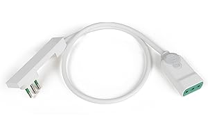 FANTON 92000 Prolunga lineare CLOCK 0,5 m. spina italiana SALVASPAZIO ultrapiatta 2P+T 10A - presa italiana 2P+T 10A