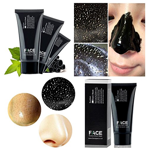 FaceApeel Blackhead Remover Maske [Entfernt Blackheads] – Premium Qualität Schwarze Pore Removal Peel off Strip Maske für Gesicht Nase Akne Behandlung – Beste Schlamm Gesichtsmaske 60g (2.11 Unzen) - 3