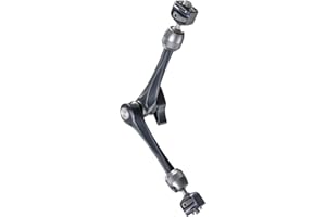 SMALLRIG Soporte para monitor de cámara de 11 pulgadas, brazo articulado con tornillo de posicionamiento de 1/4"-20 y 3/8"-16 para ARRI, carga máxima de 3 kg, brazo de fricción, para cámaras