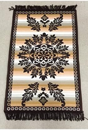 Anatolian Turkish Egyptian Kilim Rug Carpet 2 sided Mat Woven Grand Bazaar Damask Oriental Ethnic Moraccan 60x90 cm