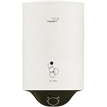 Buy V-Guard EC pro 10L Storage Water Heater with glass-lined AC  (anti-corrosion) coating, White (10 Ltr) Online at Low Prices in India -  Amazon.in