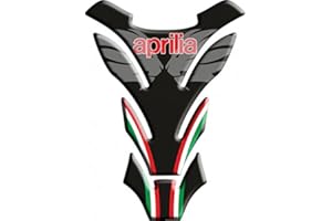 TANKPAD Motorrad-Tank-Schutz, Motorad-Schmierblock, kompatibel mit Aprilia Nero Mod. Detroit LEO 13 x 18,5.