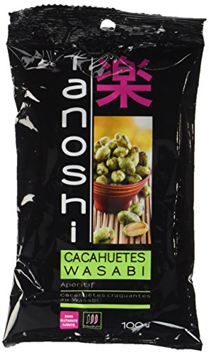 Tanoshi Cacahuètes Wasabi