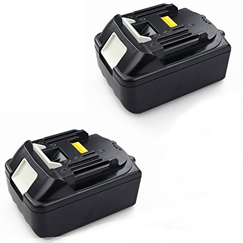 2x Pack 18V 5.0AH 5000mAH Ersetzen Batterie für Makita BL1830 BL1840 BL1850 Li-Ion Werkzeug Akku