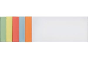 ‎FRANKEN FRANKEN Moderationskarten Rechteck, 205 x 95 mm, 500 Stück, Präsentationskarten ideal für Meetings, Trainings, Schulungen im Büro oder Hotel und Lehrer in der Schule, Metaplankarten, Bunt, UMZ 1020 99