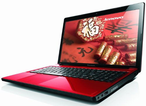 Lenovo Ideapad Z580 15 6-inch Laptop  Red  -  Intel Core i5 3210M 2 5GHz Processor  6GB RAM  1TB HDD  DVD RW  Windows 8 