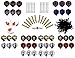 Produktbild 12 Dartpfeile mit Aluschaft ca. 18g + 100 Spitzen und 30 Flys von Winmau + Satz GamePoint Flys