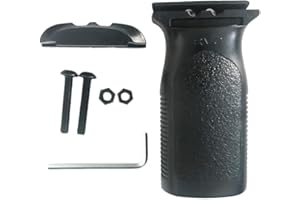 Noir Poignee Airsoft Poignee Verticale,FMA Light Rvg Poignee Picatinny 20mm RIS Rail Poignee Rail