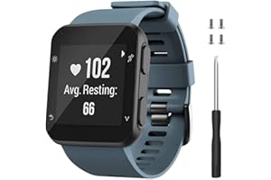 Shieranlee Soft Silicone Bracelet for Garmin Approach S10 Lightweight GPS Golf Watch Strap