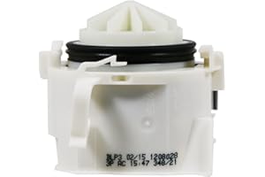 SPARES2GO Geschirrspüler-Ablaufpumpe BLP3 1208028 AC kompatibel zu Neff 00631200 631200