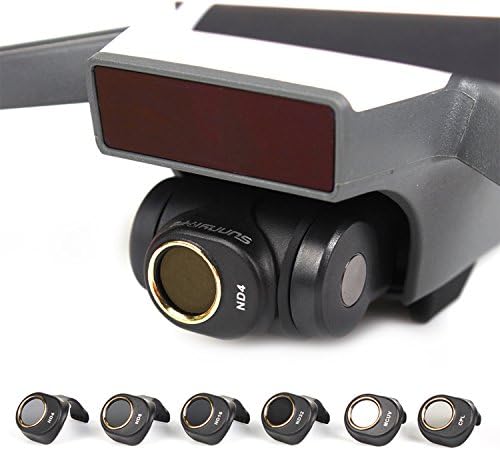 6 Packs Lens Filter Set For DJI Spark Multi-Layer Coating Films MCUV CPL ND4 ND8 ND16 ND32 Camera Filters - CreaTion