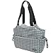 Damero Large Diaper Changing Bag with Changing Pad and Stroller Straps (Gray Dots)