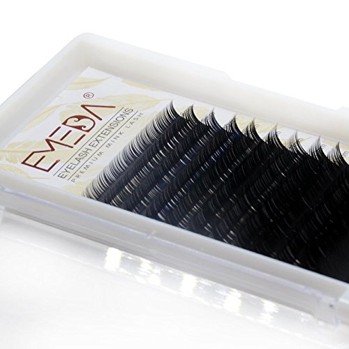 Extensions de cils EMEDA 0.07mm Mix C curl extension des cils eye Cils Individuels cils Extensions de lash Faux Mink 8-15mm pour utilisation dans les salons (C-0.07-mix)