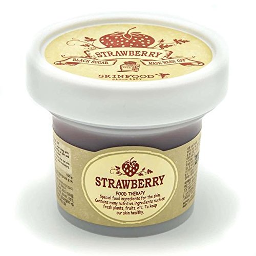Skin Food Black Sugar Strawberry Mask Wash Off 3.53 Oz/100g