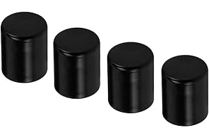 HCmotorku Motorrad-Docking-Hardware-Punkt-Abdeckkappen, passend für Harley Touring Street Glide Road Glide Road King 2009–2021, Schwarz, 4 Stück