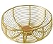 Produktbild Handgewebter Vergoldeter Obstkorb-Tischkeller Zur Aufbewahrung Von Arbeitsspeicher Für Den Hausgebrauch