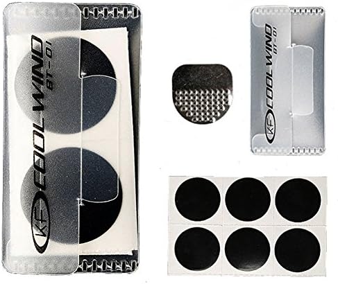 Self-adhesive Glueless Patch kit Tyre Quick Repair Dia.25mm Round Lot Pack of 5