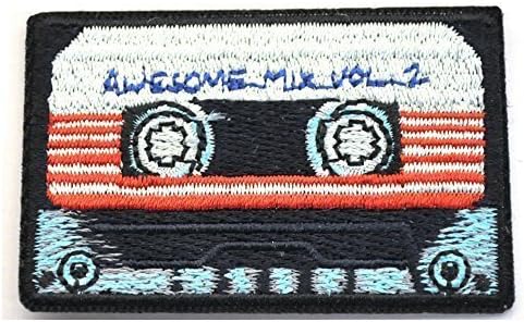 Awesome Mix Tape Guardians Of The Galaxy Iron On Patch