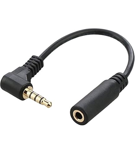 System-S Cavo audio 17 cm 3,5 mm jack maschio a femmina
