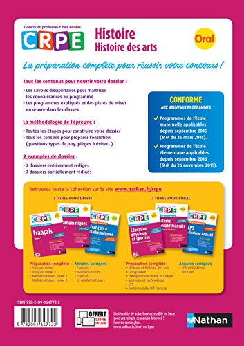 Histoire - Histoire des arts - Préparation à l'épreuve orale