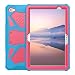 Produktbild Eastcoo Schutzhülle für Huawei Media Pad M5 lite 10.1 Zoll, 3-Schicht weiches TPU, robuster und Harter PC-Ständer Ständer Stoßfester Beweis Silikonhülle für Kinder (Media Pad M5 lite 10.1", BlueRed)