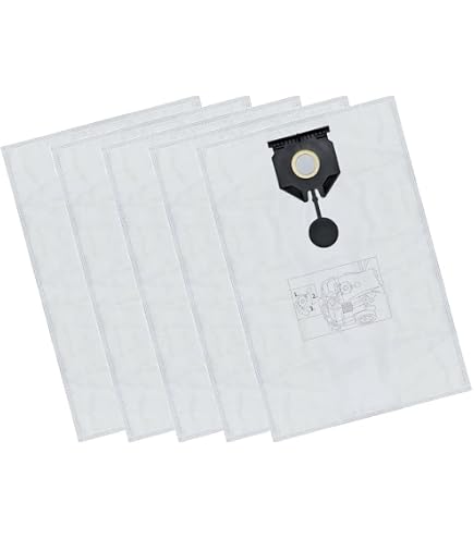 20 Sacchetti Per Aspirapolvere MisterVac Compatibili Con Kärcher NT 30/1 ME Classic Edition (1.428-568.0) - Carta Filtrante Multistrato, Per Polvere Leggera E Media