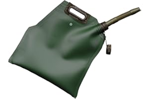 BUENATIENDA Bidon à essence super léger de 5 l pliable avec bec verseur intégré en TPU certifié (5 litres)