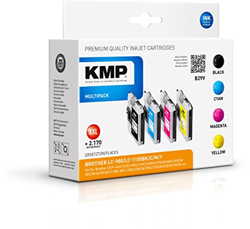 KMP Multipack für Brother DCP-145/165C, B29V