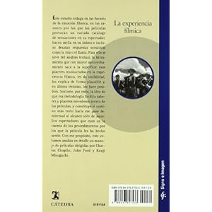 La experiencia fílmica: Cine, pensamiento y emoción