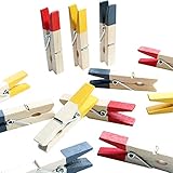 FÜR GROßE OBJEKTE -Größere Objekte, bei denen einfache Magnete versagen, können mit den Holzklammern leicht fixiert werden: Stifte, Kugelschreiber, Flaschenöffner, Streichhölzer, Feuerzeug.