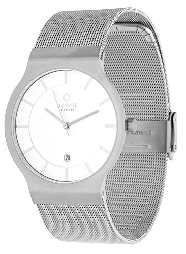 Obaku Herren Armbanduhr Silber V133GCIMC1 Obaku Herren Armbanduhr Silber V133GCIMC1