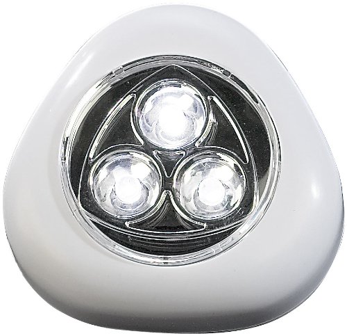 Preisvergleich Produktbild Lunartec "Stick & Push" Light mit 3 weißen LEDs (weiß)
