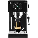 Solac CE4493 - Cafetera Espresso 19 Bar, bomba de presión 19 bares, con  portafiltros, vaporizador inox y apagado automático, color negro : Solac:  Amazon.es: Hogar y cocina