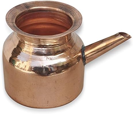 Pooja Accessories Handmade Copper Lota Kalash Uses for Prayer
