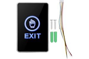 Sonew Touch-Panel Fingerabdruck Türschloss Berührungssensor, Berührungssensoren für die Zugangskontrolle Zugangskontrollsystem Für zu Hause, im Büro Tür Sicherheit