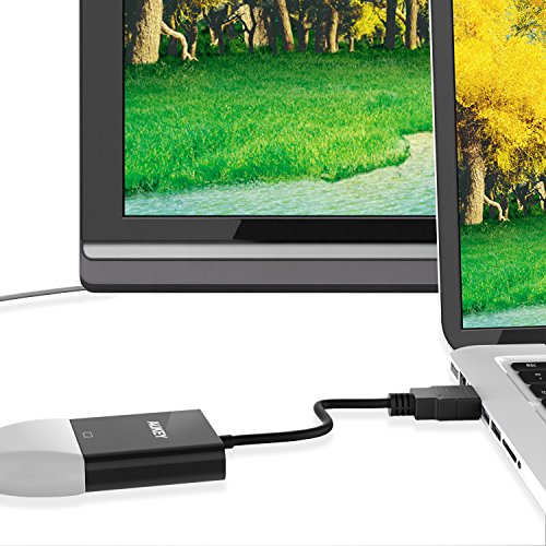 Aukey cb-v4 – HDMI auf VGA Adapter 1080p für PC/Notebook, schwarz - 6