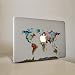 Produktbild Macbook Skin Aufkleber, Morbuy abnehmbare Kunst Creative Anti-Kratz-Beschichtung Skin Vinyl Schutz MacBook Aufkleber Pro 13 A1706 / A1708 ( Touch Bar /Non Touch Bar) (Farbwelt)