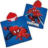 Badeponcho / Badetuch 'KIDS DELUXE' - Spiderman,...