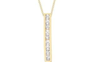 Carissima Gold Collier avec pendentif Or jaune 9 cts Oxyde de Zirconium 46 cm 1.43.8514 Pour Femme