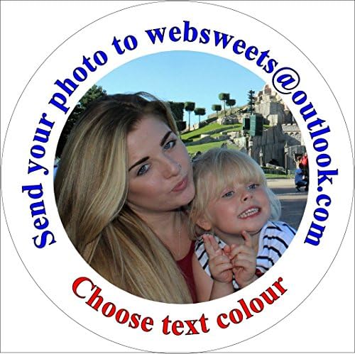 24 Personalised Own Photo Own Message 45mm Picture Stickers. Use for gifts, party bags, labels and many other uses. BUY 2 GET 1 FREE Please read full description