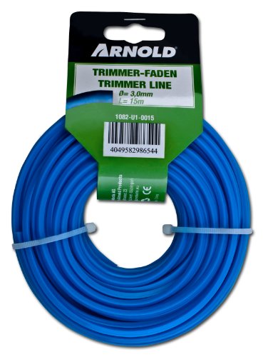 Arnold 1082-U1-0015 Trimmerfaden, 4-kant, 3.0 mm