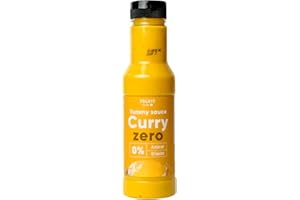 PR PROFIT PROFIT - Yummy Sauce - Salsa baja en calorías - Ideal como aderezo para tus platos favoritos. 0% grasas y azúcares añadidos. Sin lactosa - 375 ml (Curry)