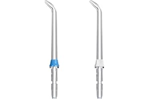 WRTEEASE 2Pcs Replacement Classic Jet Tips for Waterpik Flosser, Flosser Refill Heads Replacement Heads for waterpik WP100 WP250 WP300 WP450 WP660 WP900-Clean Teeth and Healthy Gums