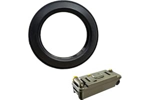 YAFLUG 1 Pièces Joint Toilette Compatible Avec Thetford C200 C250 C400 C500 C2 C3 C4, Camping-Car Joint Lèvre Wc Toilettes À Cassette Toilettes Réservoir De Matières Fécales(Noir,A)