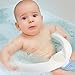 Infantastic Baby Bath Seat (Round Shape) Safety Swivel Baby Bath Ring Chair (White)