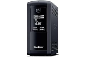 CyberPower VP1000ELCD Alimentation d'énergie Non interruptible Interactivité de Ligne 1000 VA 550 W 3 Sortie(s) CA
