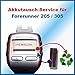 Produktbild Akkutausch-Service Garmin Forerunner 205 / 305 ACHTUNG!!! Ohne vorher zugesendetes Versandmaterial!!! Sehen Sie dafür bitte in die Angebote Premiumtausch *Akkutauschen.de ist ausgezeichnet mit dem Qualitätssiegel Werkstatt N des Rates für Nachhaltige Entwicklung*