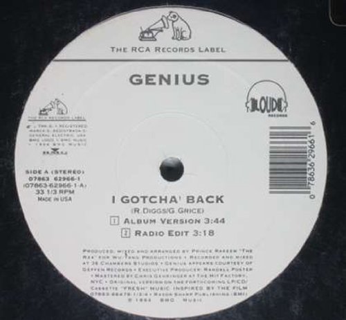 Preisvergleich Produktbild I Gotcha Back [Vinyl Maxi-Single]