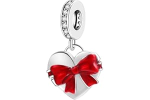 GOUWO Breloques en Argent 925 Pour Bracelets et Colliers Compatibles Avec Les Bracelets Pandora Cadeaux d'anniversaire Halloween Fête Des Mères Saint Valentin Pour Femmes Mère Fille Vous-même